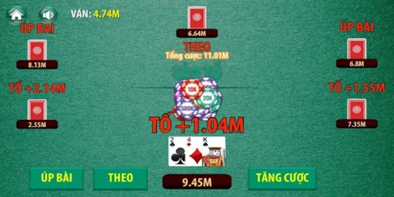 Luật chơi bài ba cây tố chuẩn